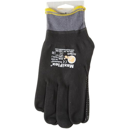 ATG 34-846T/XL Maxiflex Endurance, 15G Nylon, Full Nitrile W/Micro Dot Palm, Tagged Gray XL - size: X-Large