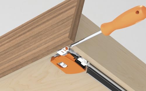 Bundle - 15" BLUM Tandem Drawer Slides with BLUMOTION. Includes Slides 563H, Locking Devices, Rear Mounting Brackets, Screws and Instructions.