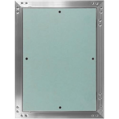 10" x 14" Waterproof Drywall Access Panel, Tileable and Paintable Ceiling and Wall Access Panel for Drywall, Wire Cover for Wall Covering Panels, Push to Open, Flush-Mount Wall Hole Cover - size: 10" X 14"