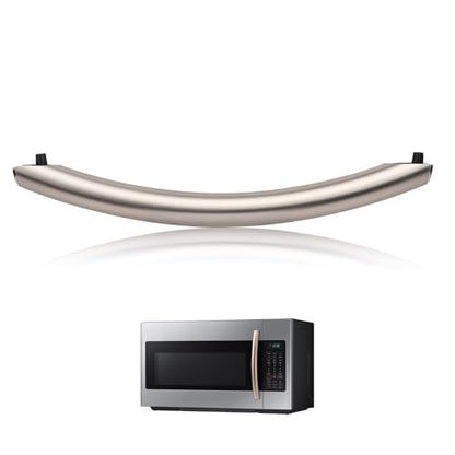 Upgrade ME16A4021AS Microwave Door Handle(Rose Gold 12.28in), Replaces with Samsung Microwave Handle ME16A4021AS, with 2 Screws, DE94-04313F Microwave Door Handle, 365 Days Warranty
