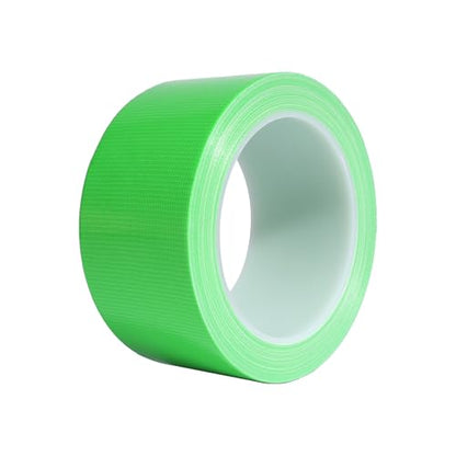 Light Green Duct Tape Heavy Duty, Waterproof Strong Adhesive Duct Tape for Indoor Outdoor Repairs Packaging Arts Crafts Projects, Tear by Hand 2 Inch x 20 Yards - color: Light Green