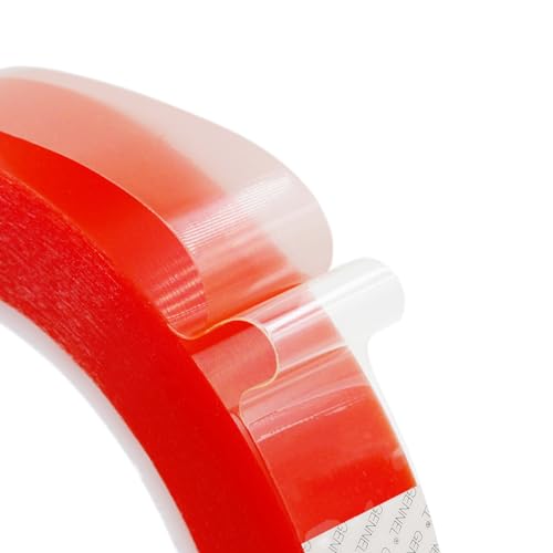25mm x25M Clear Double Sided Strong Adhesive Tape Transparent Acrylic Tape for Laptop Cellphone LCD Screen Case - size: 25mm