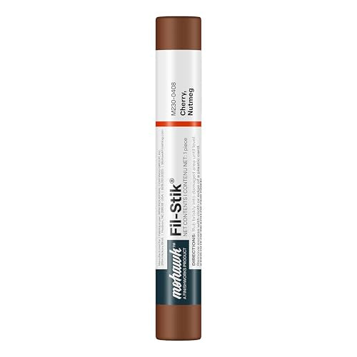 Mohawk Fil-Stik Wax Putty Stick for Wood Repair, Cherry/Nutmeg M230-0408, 1 Count