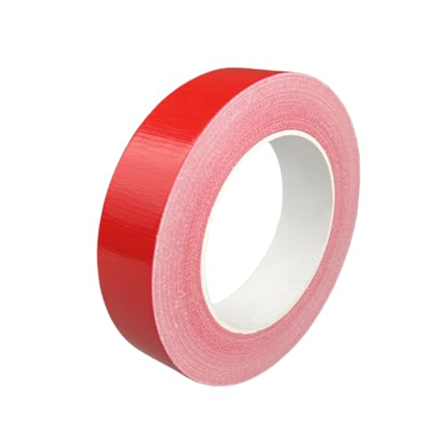 Multi-Purpose Duct Tape 1 Inch x 33 Yards, Heavy Duty, Waterproof, Great for Repairs, Packaging, Arts Crafts and DIY Projects (Red) - color: Red