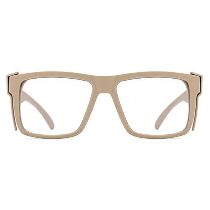 UV400 Bluelight Transition Photochromic Safety Glases Anti Scratch and Impact Resistant,Meets ANSI Z87.1 Standard - color: Desert Tan
