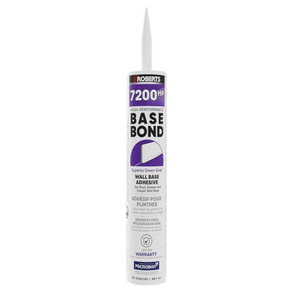 Roberts High-Performance Base Bond Wall Base Adhesive - 30 Oz. (887 mL) - size: 30 Fl Oz