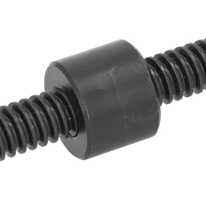 Workbench Vise Screw, T18 Self Locking Good Bearing Bench Screw with 100mm Handwheel, Heavy Duty DIY Vise Tool, Woodworking Machinery Press Clamp for Woodworking Projects (Black) - size: 220mm