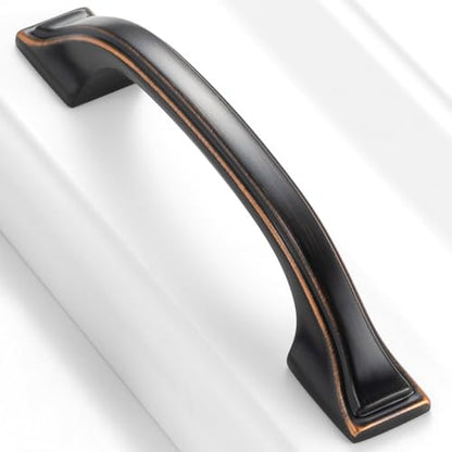 10 Pack Oil Rubbed Bronze Cabinet Pulls 3 Inch Brushed Bronze Cabinet Handles Bronze Hardware for Kitchen Cabinets 8222 Drawers Bedroom Dresser Bathroom Vanity Cupboard - color: Oil Rubbed Bronze, size: 3 Inches, style: 10 Pack Arch Pull
