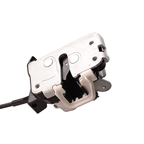 Rear Left Door lock latch w/Cable assembly compatible for Ford F250 F350 Super Duty Extended Cab 1999-2007 Driver rear door upper&lower latch repalcement 6C3Z28264A01AA - size: F250 99-07 Rear Left