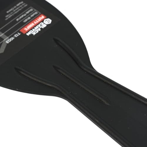 Black Canyon 3 Inch Plastic Putty Knife Set, 5 Pack Flexible Scraper Tools, Lightweight PP Spackle Knife for Drywall, Patching, Painting, Caulking & DIY, Non-Scratch Spreader, Black - size: 3"