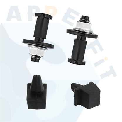 38427 Tailgate Striker Bolt w/Rubber Bumper Stop for Tail Gate Latch Compatible with 2007-2019 Chevy Chevrolet Silverado/GMC Sierra 1500 2500 3500 11570162 11547076 22805467 - size: Strikers & Bumpers 2007-2019