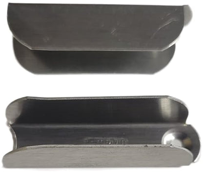 Window Screen Hangers - White, Bronze, Tan, Mill/Silver (20 Pack) (Mill/Silver) - color: Mill/Silver