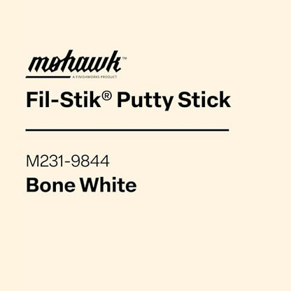 Mohawk Fil-Stik, Wax Putty Stick for Wood Repair, Bone White, M231-9844, 1 Count - color: Bone White