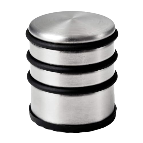 MEKBOK Heavy Duty Floor Door Stopper No Drill, Door Stops, Rubber Door Stopper Wedge，with Anti-Skid Rubber - Contemporary Decorative Safety Door Wedge for Home Office Commercial Industrial