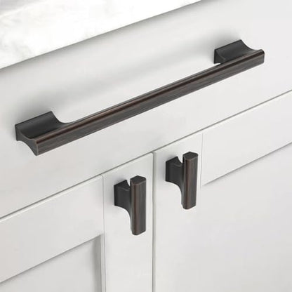 Asidrama 10 Pack 7.5 Inch(192mm) Oil Rubbed Bronze Kitchen Cabinet Handles, Cabinet Pulls Kitchen Cabinet Hardware Cupboard Handles Drawer Pulls - color: Oil Rubbed Bronze, size: 7.5" Hole Center(192mm), style: 10 Pack