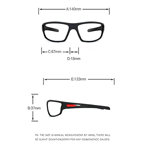 willochra full lens Safety Glasses with Readers Wrap Around Sport Magnifying Blue Light Blocking Reading Goggles for Men - size: 0