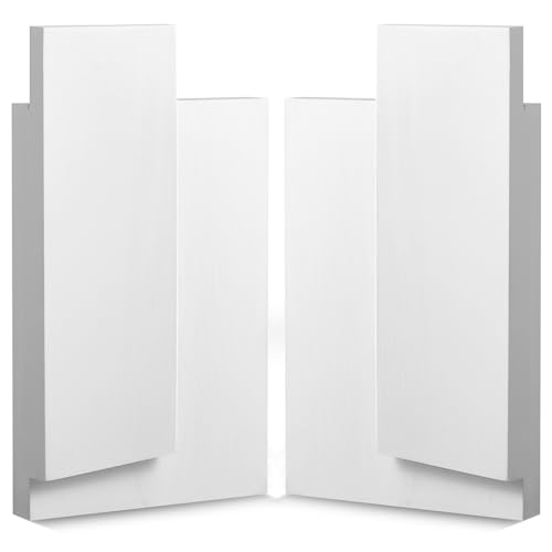 CroBlissful Pine Wood Door Frame Rot Repair Kit, 4-9/16 x 8 All-in-One Exterior Door Jamb Reinforcement Kit for Inward-Opening Doors & Window Sills, Durable Wetproof Paint, DIY Friendly - size: 4-9/16" W X 8" L