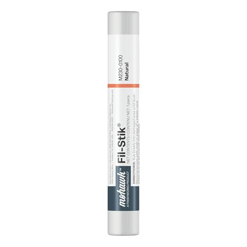 Mohawk Fil-Stik, Wax Putty Stick for Wood Repair, Natural, M230-0100, 1 Count