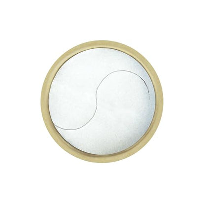 Super Sliders Secure Grip Formed Felt Movers for Furniture to Protect Hard Surfaces, 1.5", Beige (20 Pack)