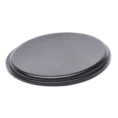 8 Pack Rok Hardware 1-7/32" (31mm) Diameter in 3/32" (2.5mm) Height of Round Black Self-Adhesive Anti-Slip Rubber Bumpers for Glass Table Top, Furniture, Electronics, Laptop, Mirrors, etc - R0005BLK - size: BLACK Color 1-7/32"(31mm) Ø x 3/32"(2.5mm) Heigh