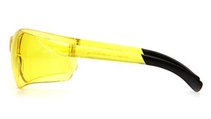 Pyramex Ztek Safety Glasses ANSI Z87+ - color: Amber Frame/Amber Lens, size: One Size (Single)