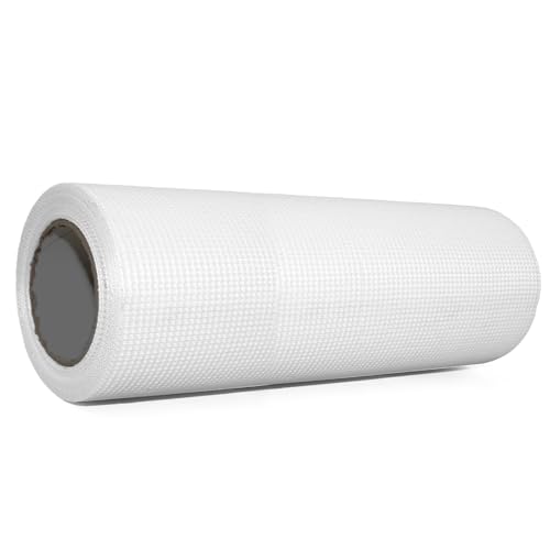 12" 100 Feet Drywall Joint Tape, Self-Adhesive Encrypted Fiberglass Drywall Repair Mesh Tape for Wall Cracks and Seam Patch - size: 12" x 100ft