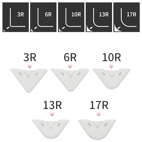 Tyenaza 5 in 1 Caulking Tool Set, Multifunctional Shovel Angle Scraper Silicone Sealant Finishing Tool