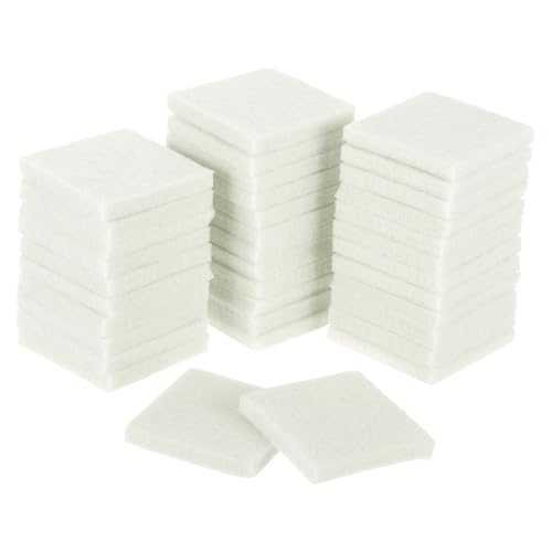 uxcell Furniture Pads, 36Pcs 1.5" - Square Self Adhesive Felt Furniture Pads, Floor Protectors for Furniture Feet Chairs Legs Hardwood Floors (Beige) - color: Beige, size: 1.5"