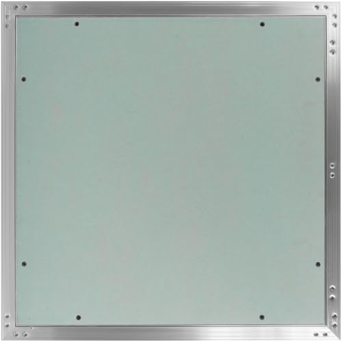 20" x 20" Waterproof Drywall Access Panel, Tileable and Paintable Ceiling and Wall Access Panel for Drywall, Wire Cover for Wall Covering Panels, Push to Open, Flush-Mount Wall Hole Cover - size: 20" X 20"