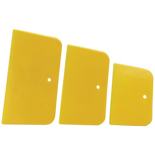 3M Dynatron, 358, 1 Pack of 3 Spreaders, 4”, 5” and 6”, Used for Spreading of Fillers, Caulks, Glazes and Putties