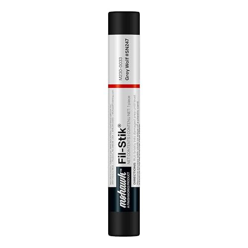 Mohawk Fil-Stik, Wax Putty Stick for Wood Repair, Grey Wolf #Sn247, M230-0033, 1 Count - color: Grey Wolf KMC