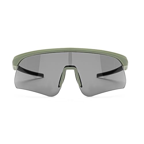 Polarized Protective safety Sunglasses UV400, Lightweight Wraparound Shooting Sports Glasses for Men Women - color: Army Green