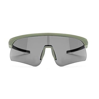 Polarized Protective safety Sunglasses UV400, Lightweight Wraparound Shooting Sports Glasses for Men Women - color: Army Green