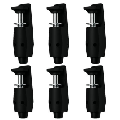 Pacific Doorware Heavy Duty Spring Loaded Step Down Door Stopper - Duronotic Bronze, 6 Pack - size: 6 Pack, style: Duronotic Bronze