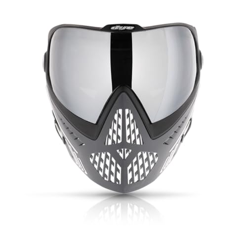 Maddog Dye i5 Thermal Anti-Fog Paintball Airsoft Mask Goggle System Combo with Microfiber Bag | Safety Certified Protection - color: Shades