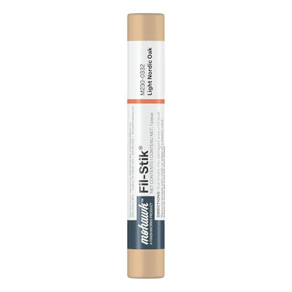 Mohawk Fil-Stik, Wax Putty Stick for Wood Repair, Light Nordic Oak, M230-0332, 1 Count