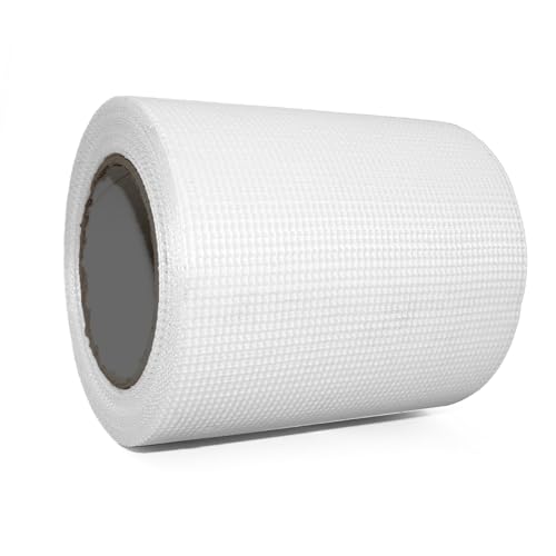 6" 100 Feet Drywall Joint Tape, Self-Adhesive Encrypted Fiberglass Drywall Repair Mesh Tape for Wall Cracks and Seam Patch - size: 6" x 100ft