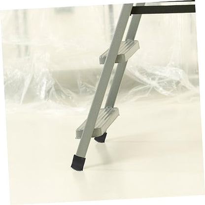 4pcs Non-Slip Ladder Mat Ladder Foot Protector Stair Grips Non Slip Leg Covers Mats