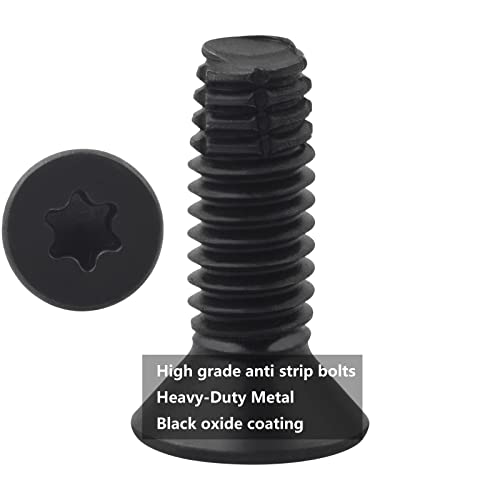 Windshield Door Tailgate Hinge Torx Screws Bolts for Jeep Wrangler CJ YJ LJ TJ 1976-2006，Replacement for Doors, Windshield,Roll Bar,Tailgate and Soft-Top Torx (Pack of 20)