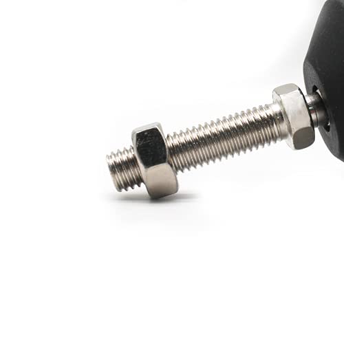 Swivel Feet Levelers,6 Pcs M8 Leg Levelers Adjustable Leveling Feet Adjustable Screws Furniture Glides Leveler for Machine, Furniture, Workbench