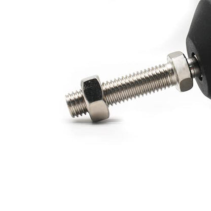 Swivel Feet Levelers,6 Pcs M8 Leg Levelers Adjustable Leveling Feet Adjustable Screws Furniture Glides Leveler for Machine, Furniture, Workbench
