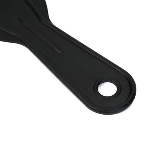 Black Canyon 3 Inch Plastic Putty Knife Set, 5 Pack Flexible Scraper Tools, Lightweight PP Spackle Knife for Drywall, Patching, Painting, Caulking & DIY, Non-Scratch Spreader, Black - size: 3"
