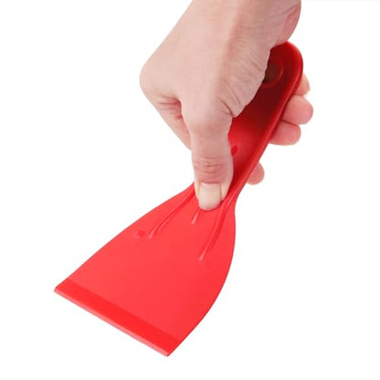 3 Pcs Putty Knife,Flexible Plastic Paint Scraper Tool for Spackling,Spreader, Spackle, Putty Knife Scraper, Tamale Spreader Tool 3-Pack: 1-1/2", 3", 6", 3 Pcs Putty Knife