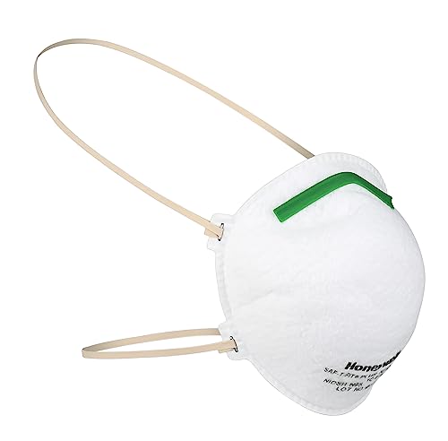 Honeywell NIOSH-Approved N95 Respirator Mask for Airborne Particulates, 20-Pack (RWS-54003)