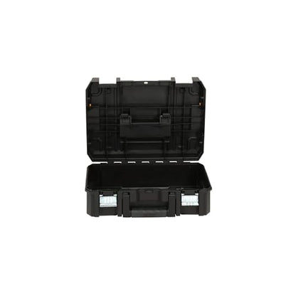 DEWALT TSTAK II Tool Box, Flat Top Tool Storage Case, Organizer Box Holds Up To 66 lbs, Flexible Platforms for Stacking, 13 Inch (DWST17807) (Pack of 4) - size: 1 Count (Pack of 4)