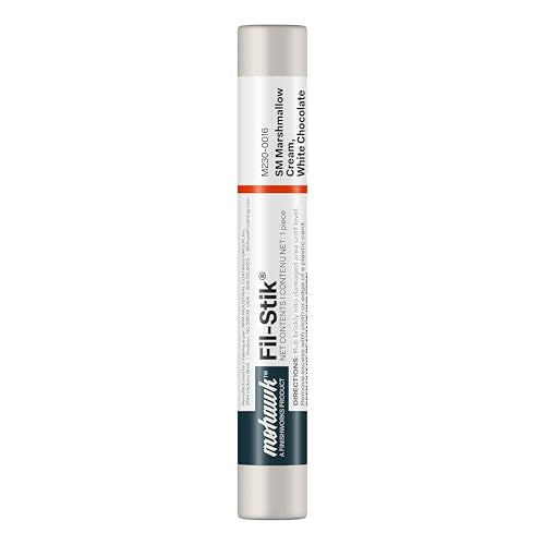 Mohawk Fil-Stik, Wax Putty Stick for Wood Repair, Sm Marshmallow Cream, White Chocolate L492, M230-0016, 1 Count - color: Marshmallow Cream