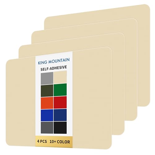 KING MOUNTAIN Self Adhesive Nylon Fabric Repair Patch, 9×11 Inches 4 Pcs, Quick Down Jacket Repair Patch, Waterproof Outdoor Gear Patch Kit for Tent,Backpacks,Umbrella, Gloves, Sleeping Bag (Beige) - color: Beige, size: Nylon-9"w×11"l-4pcs