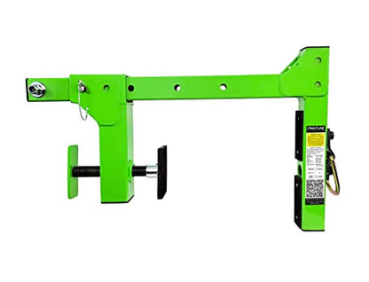 Frontline Fall Protection ROP16 Parapet Adjustable Non-Penetrating Anchor | Lightweight and Portable | Fast and Easy Set-up |High Strength ASTM Rated Steel | OSHA and ANSI Complaint