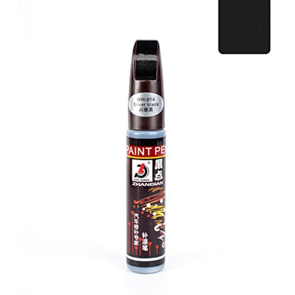 Fill Paint Pen Car Scratch Repair Black Touch Up Paint Special-purpose Paints Touch-up Pen Multi-color Optional for Various Cars (Silver Black) - color: silver black