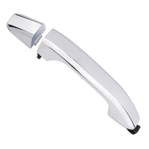 APPERFiT Exterior Door Handle Chrome for Rear Driver or Passenger Side Compatible with 2014-2020 Chevy Chevrolet Silverado Suburban Tahoe, GMC Sierra Yukon Door Parts 84711849 - color: Chrome RL/RR